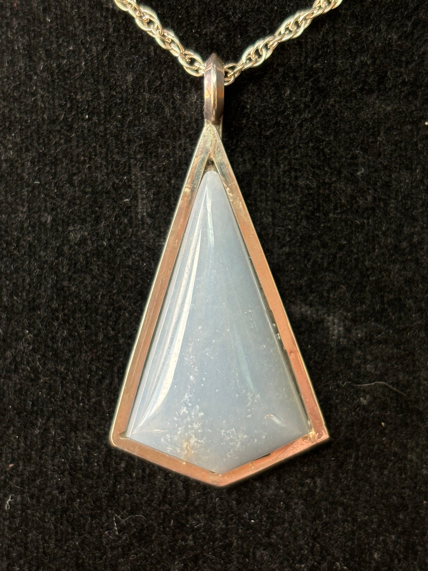 Peru Celestite and Sterling Necklace