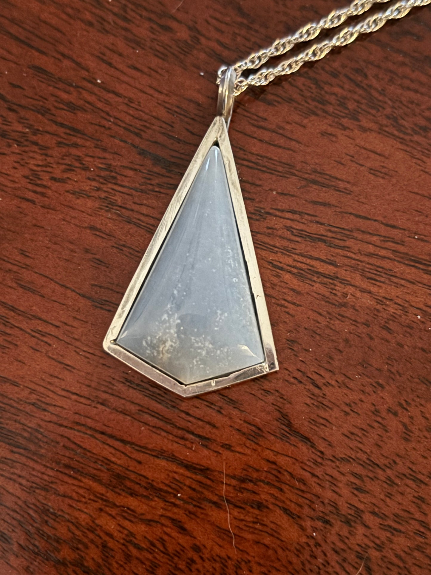 Peru Celestite and Sterling Necklace