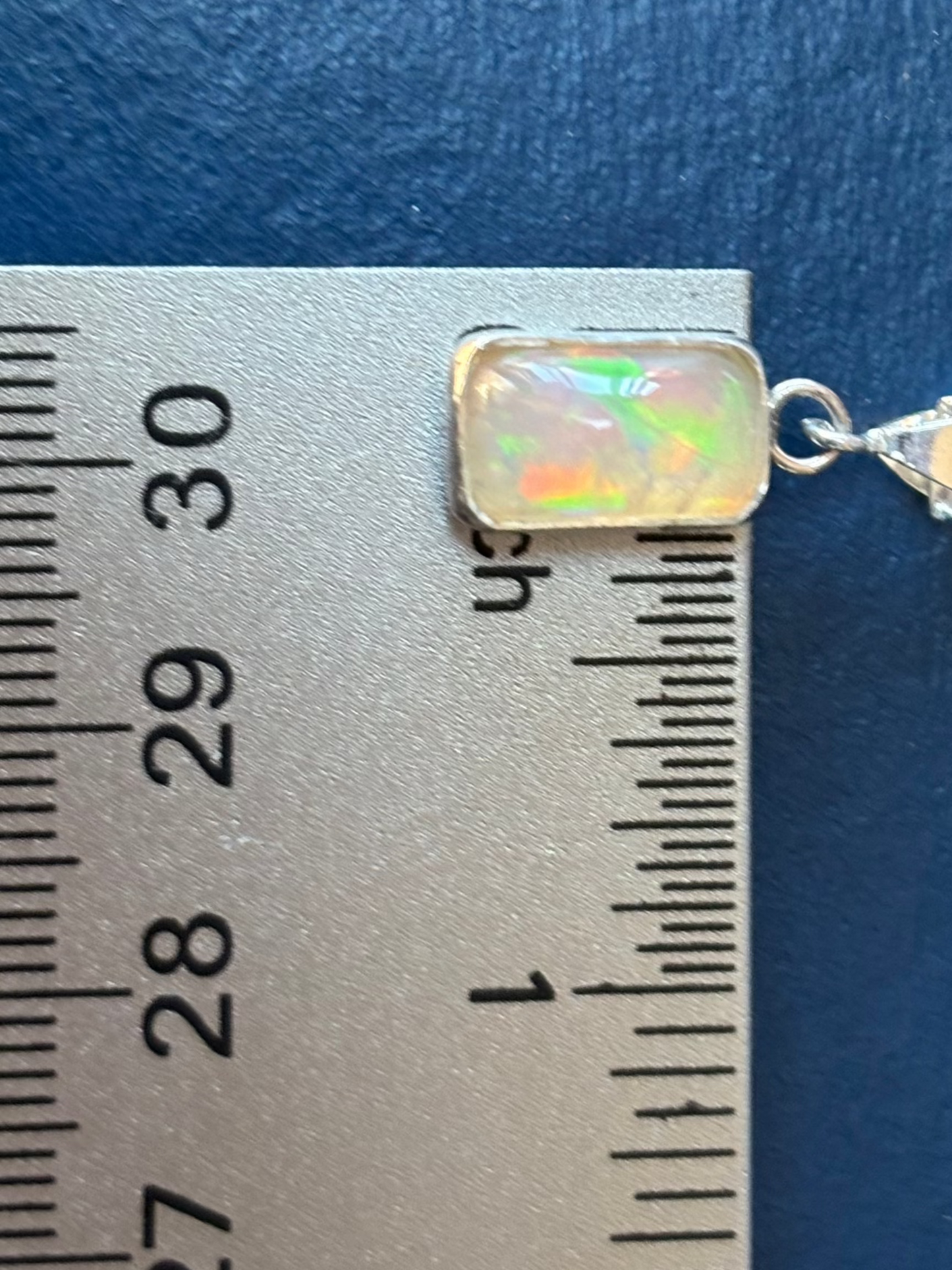 Ethiopian Welo Opal and Sterling Necklace