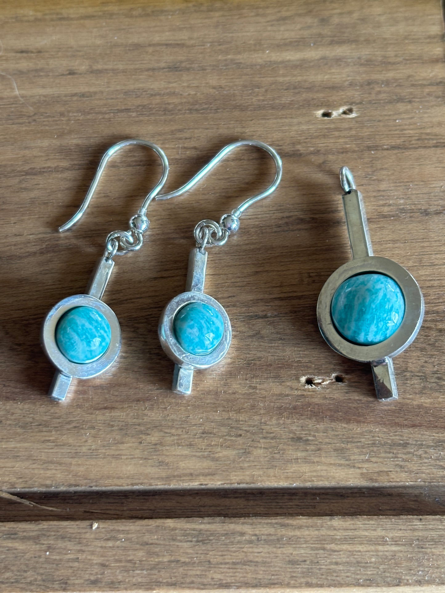 Colorado Amazonite Drop Earrings