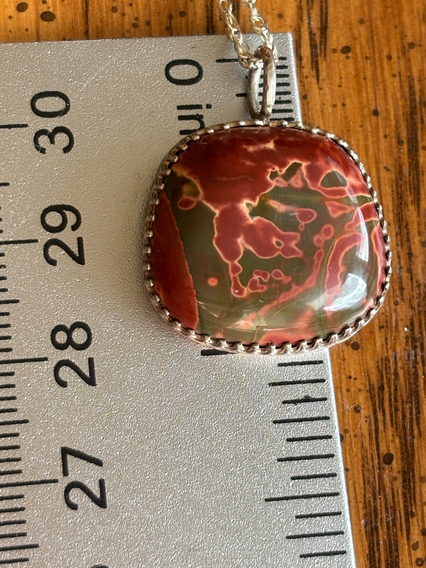 Cherry Creek, China Jasper Necklace