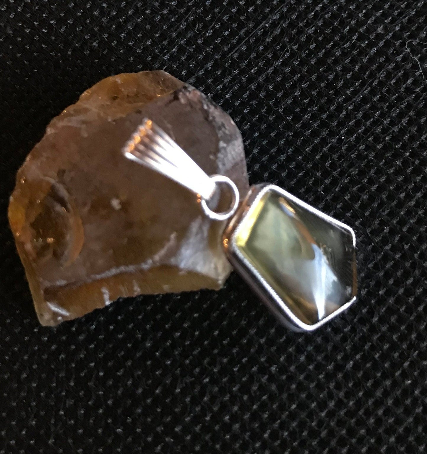The Gambia Citrine and Sterling Necklace