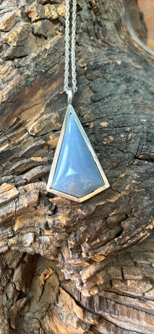 Peru Celestite and Sterling Necklace