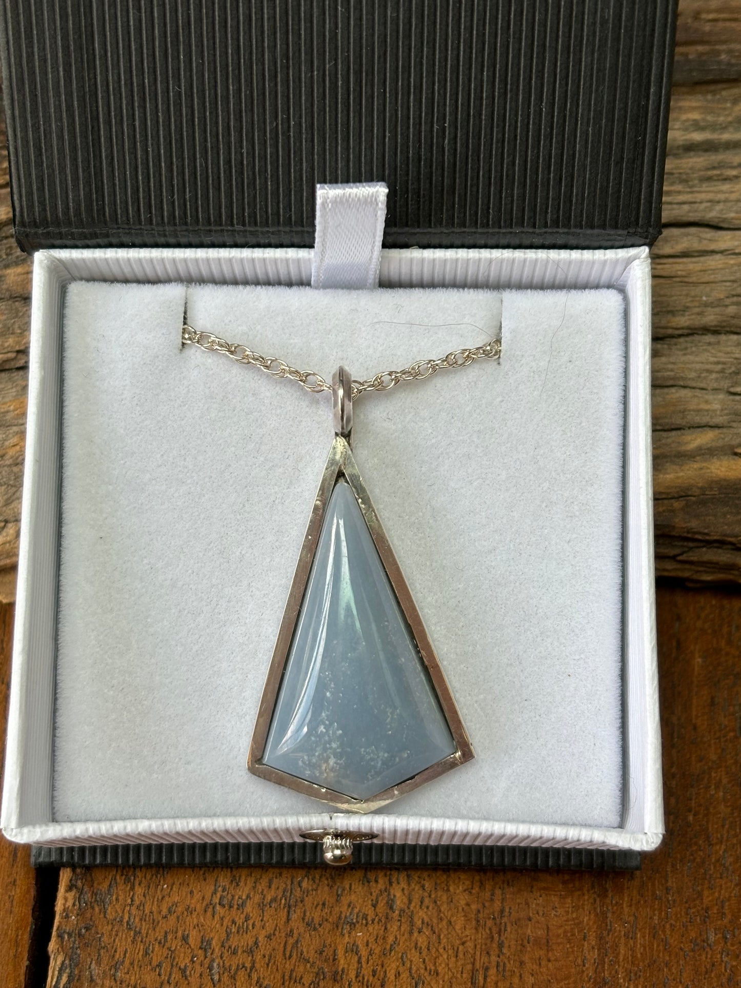 Peru Celestite and Sterling Necklace