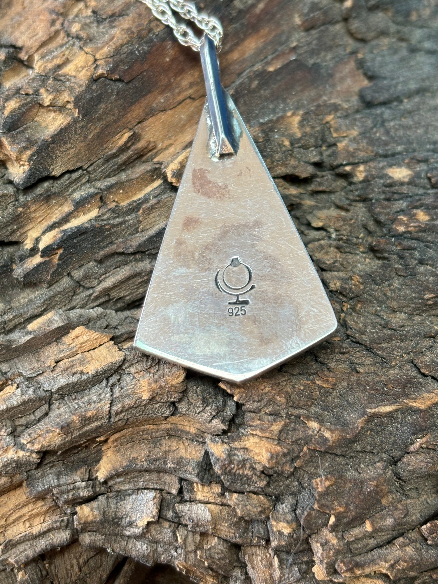 Peru Celestite and Sterling Necklace