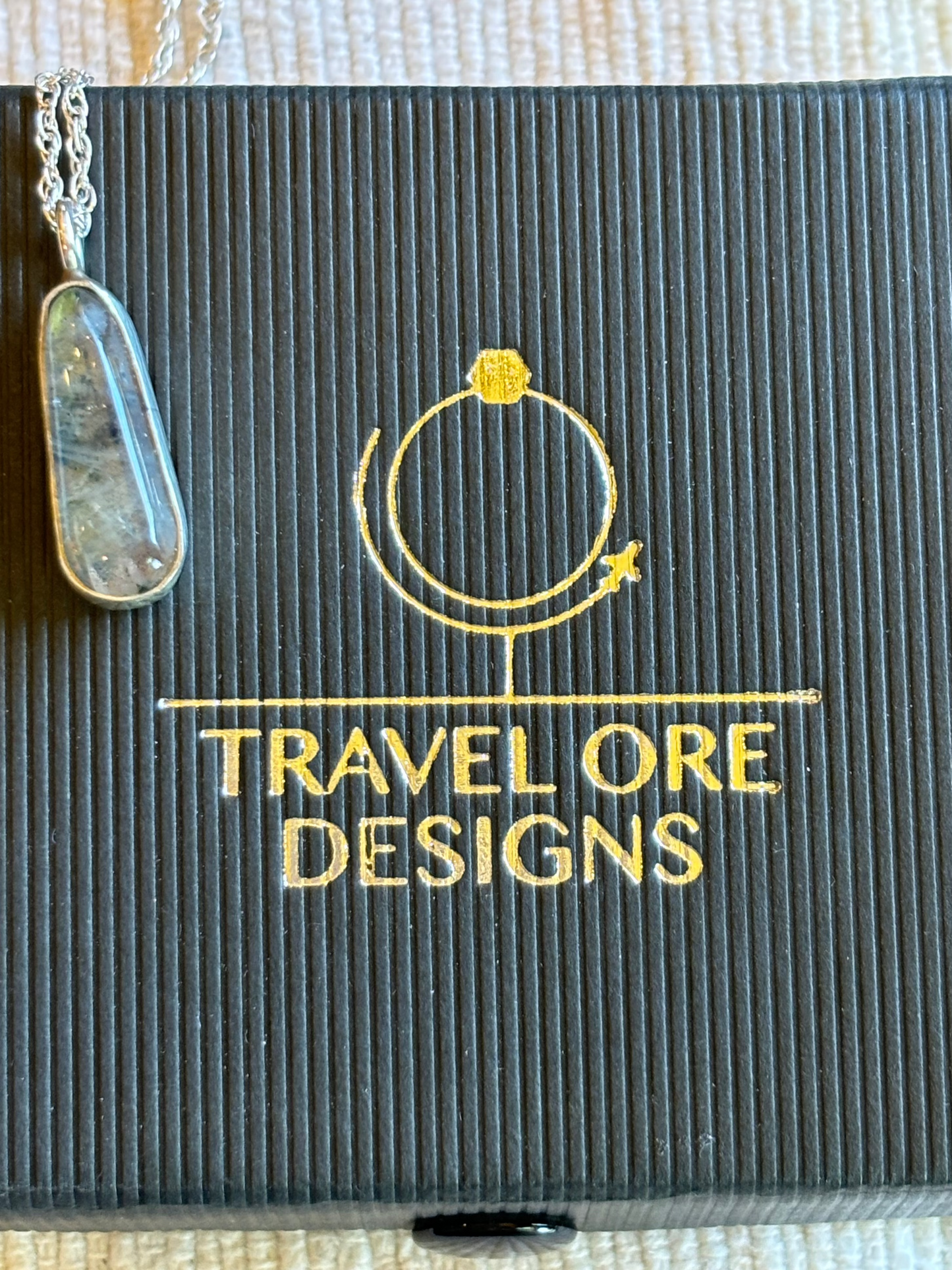 Norway Labradorite and Sterling Necklace