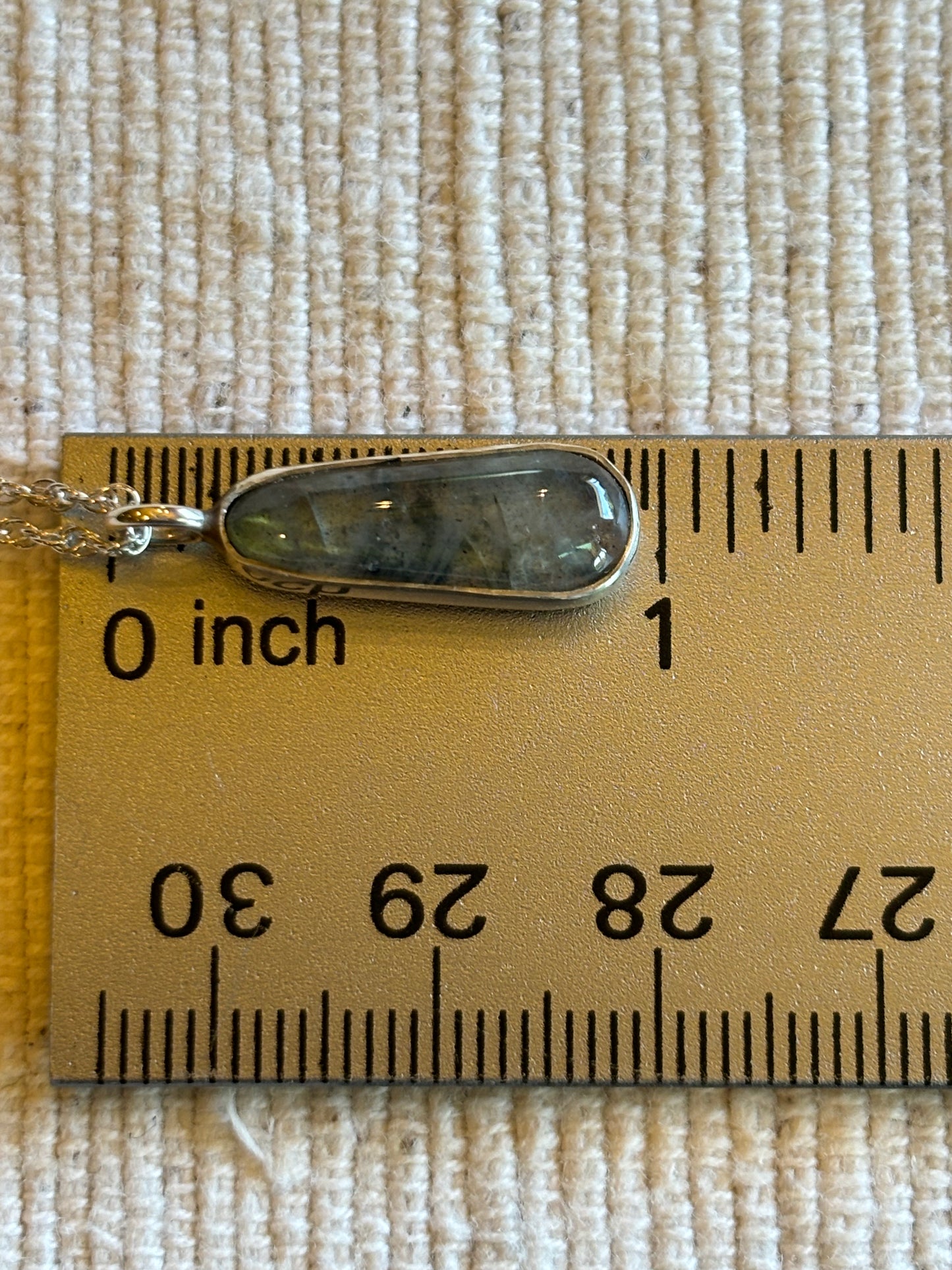 Norway Labradorite and Sterling Necklace