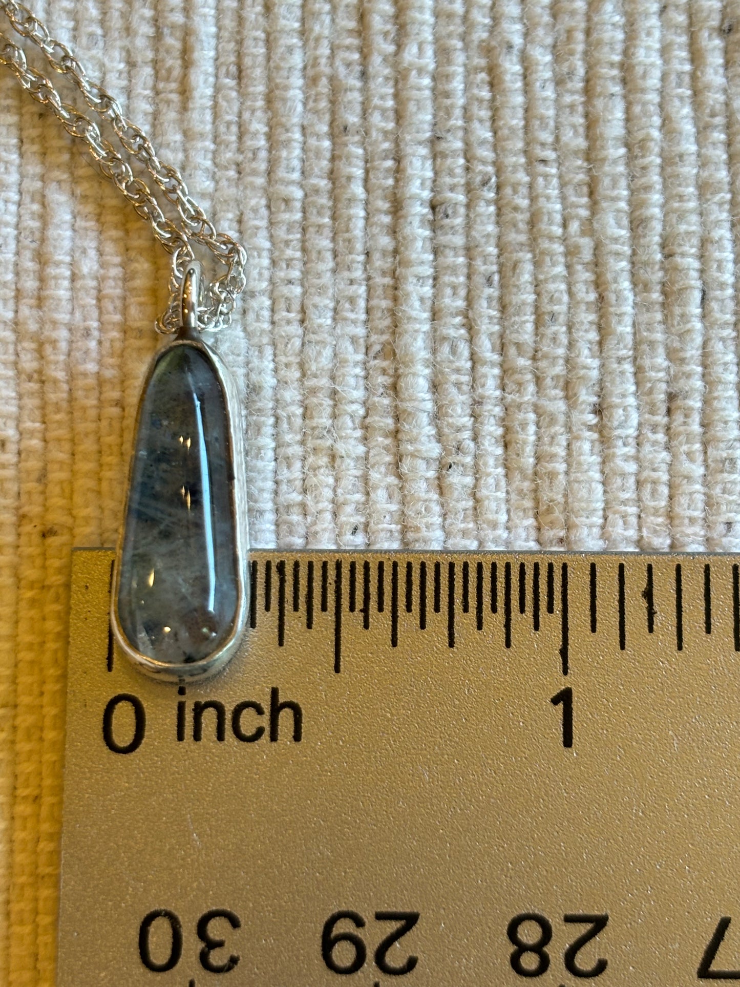 Norway Labradorite and Sterling Necklace