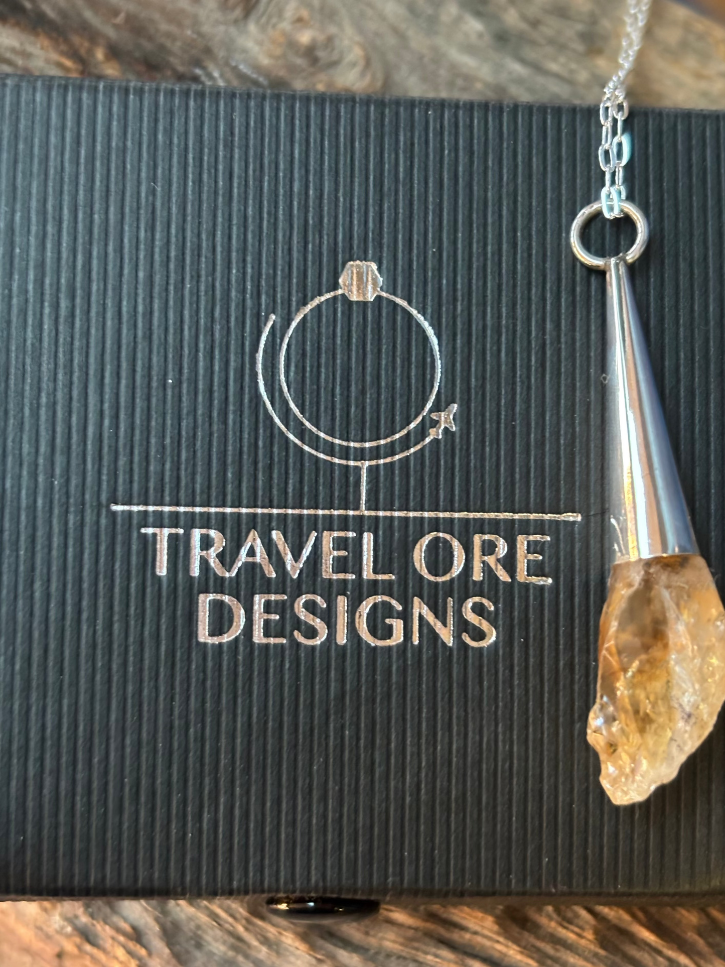 Brazilian Quartz Crystal and Sterling Necklace