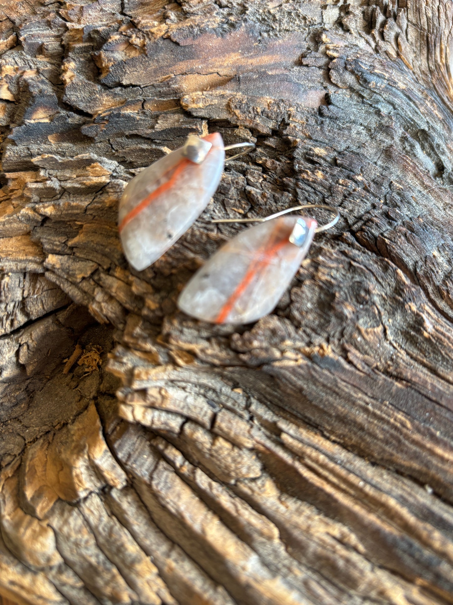 Colorado Veined Quartz Earrings