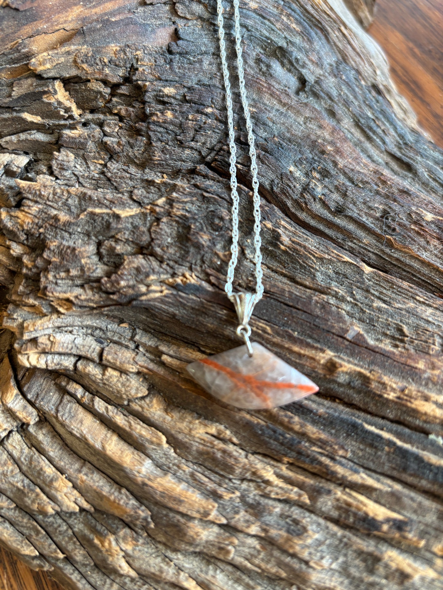 Colorado Veined Quartz Necklace