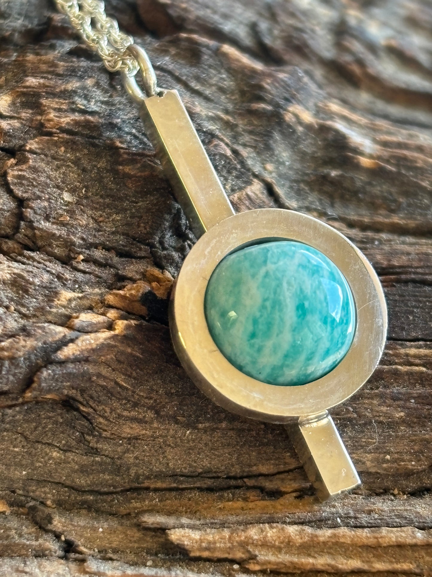 Colorado Amazonite and Sterling Necklace