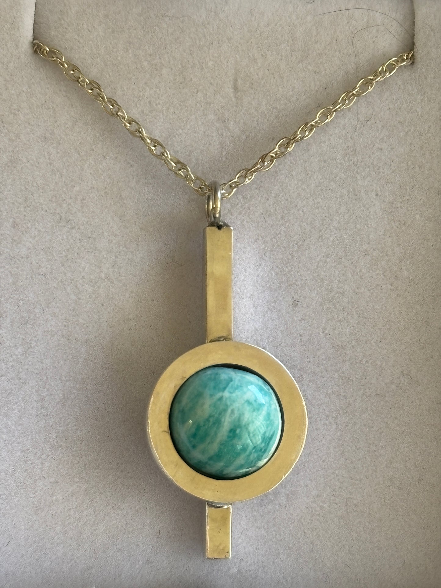 Colorado Amazonite and Sterling Necklace