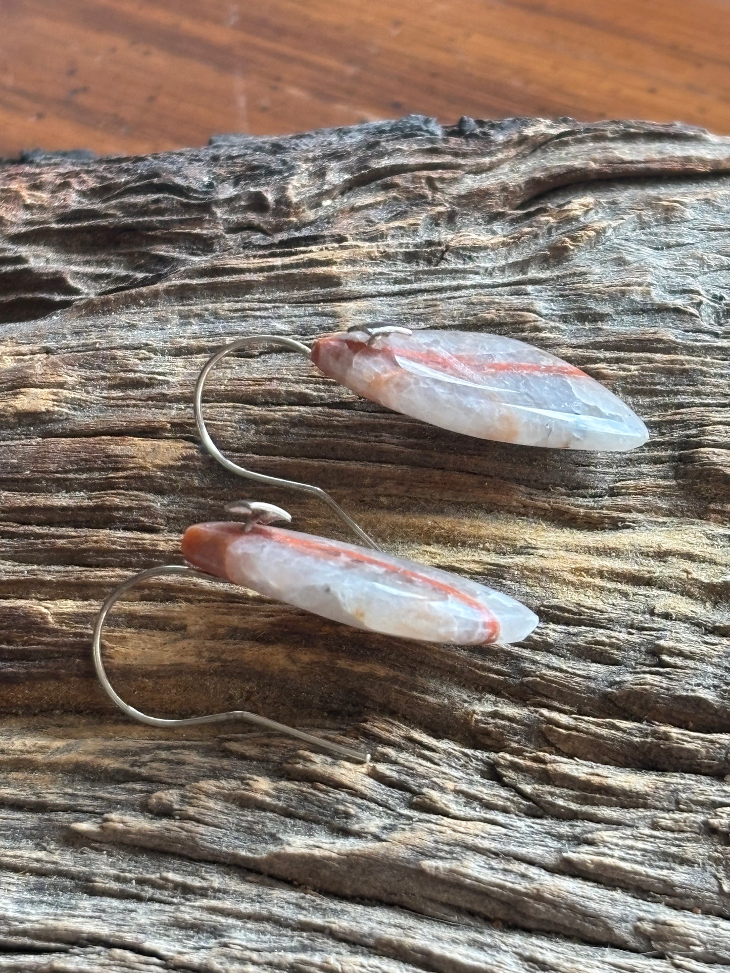 Colorado Veined Quartz Earrings