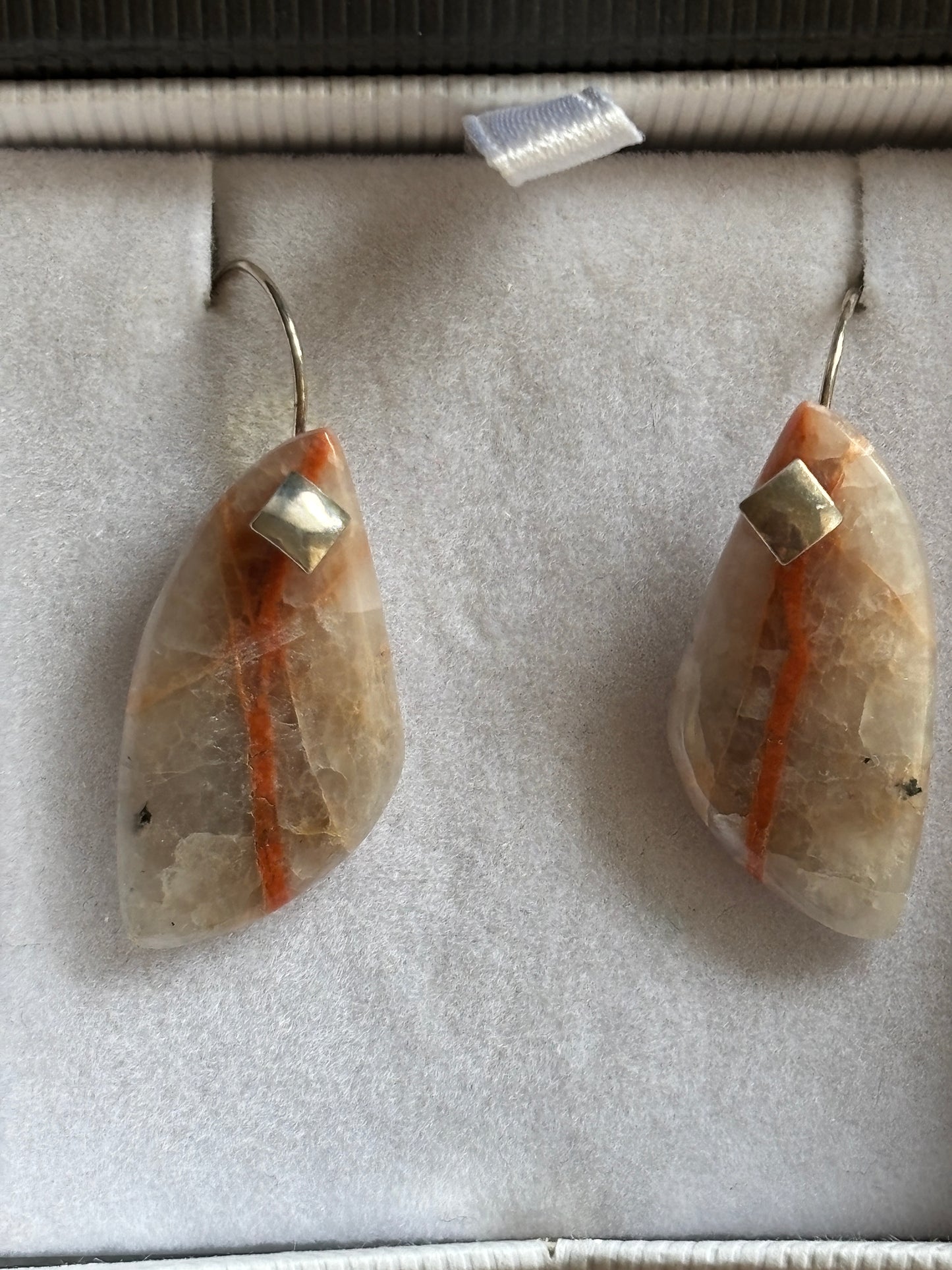Colorado Veined Quartz Earrings