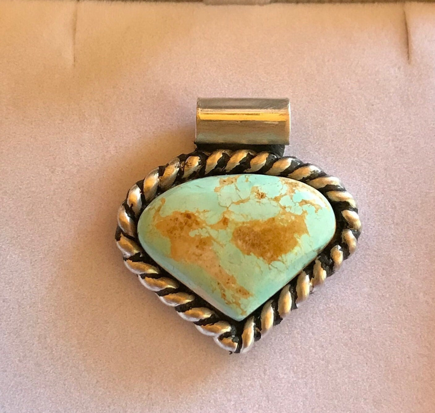 Nevada Royston Turquoise and Sterling Necklace