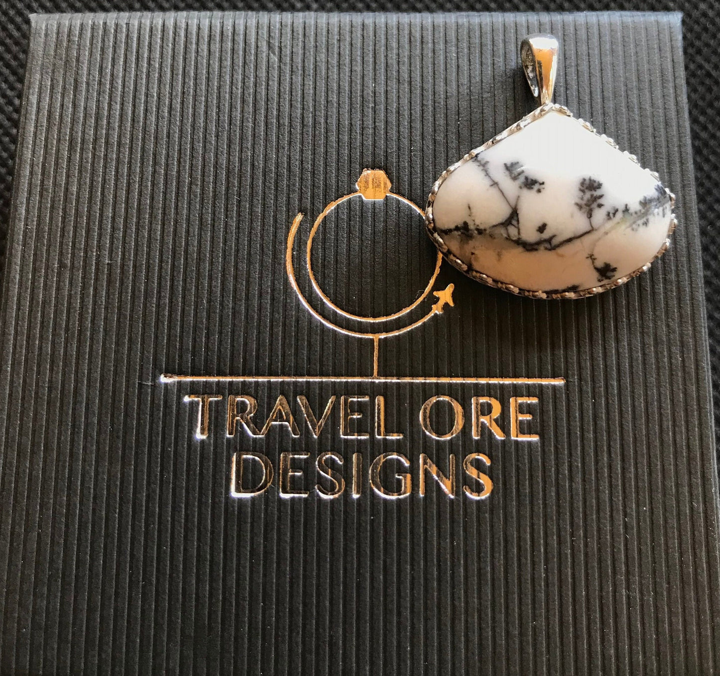 Oregon Amethyst Sage Agate and Silver Pendant