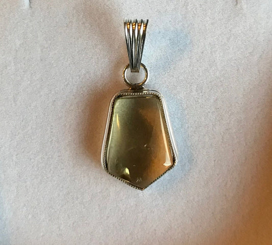 The Gambia Citrine and Sterling Necklace